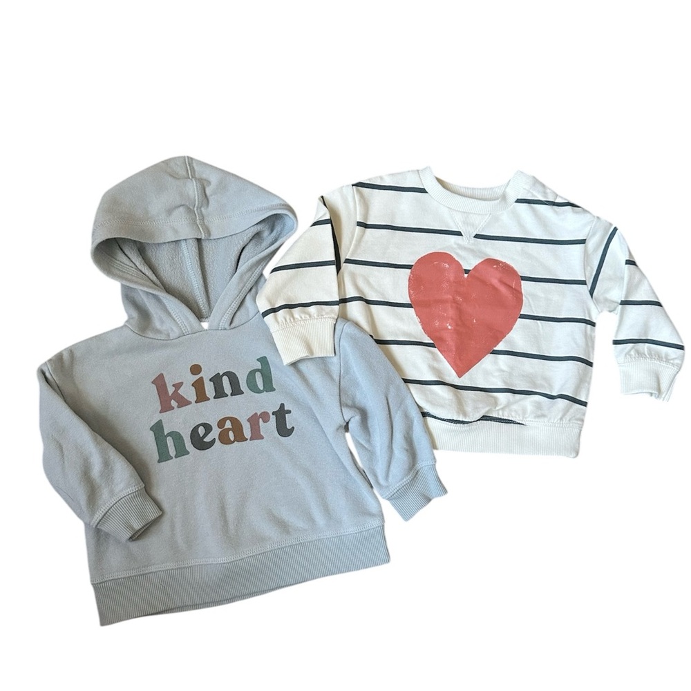 3month The Little Co Sweatshirt Valentines